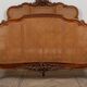Louis XV style bed in carved and caned beech
