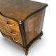 Commode italienne Art déco en loupe de noyer, années 1940-50