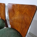 Dining chairs by Jindrich Halabala