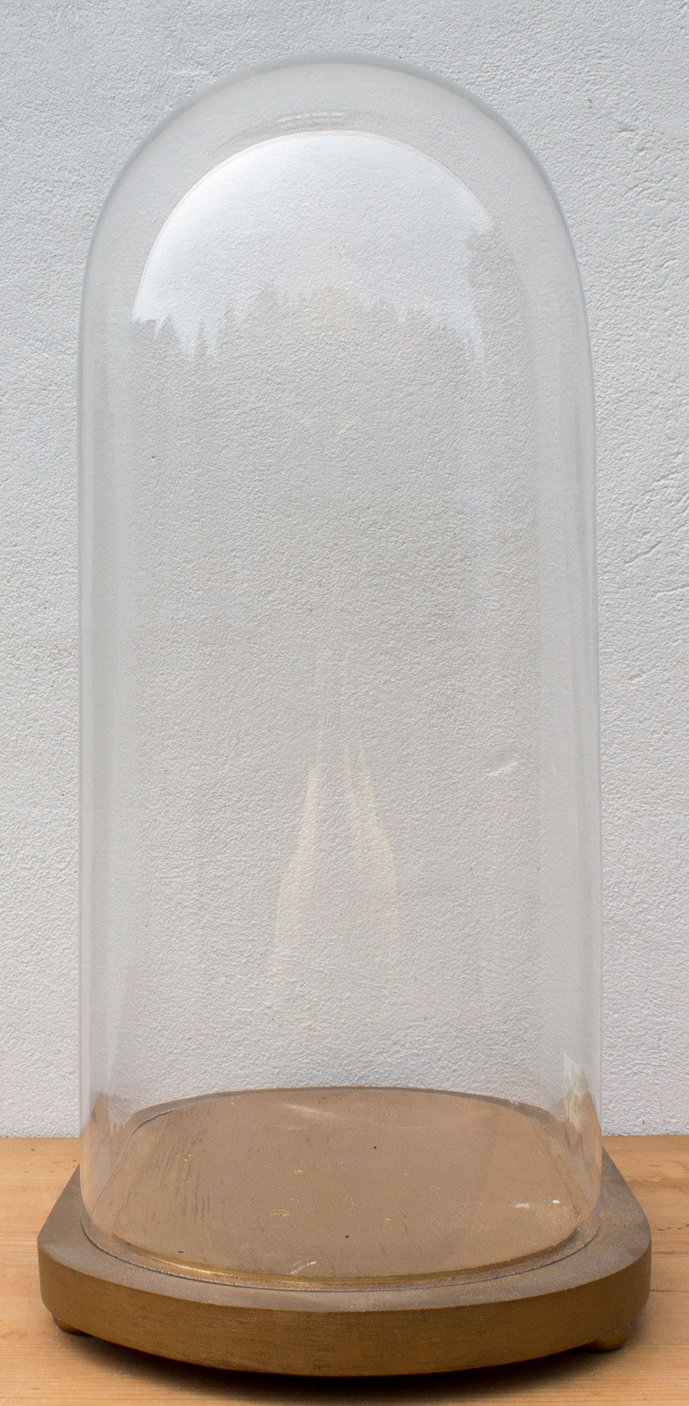 Antique glass globe 40.5 cm high