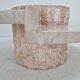 Round Mactan or Fossil Stone Coffee Table by Magnussen Ponte, 1980s