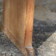 Old wooden bench patina
