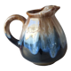 Pichet carafe en grès flammé souvenir signé rocamadour vintage