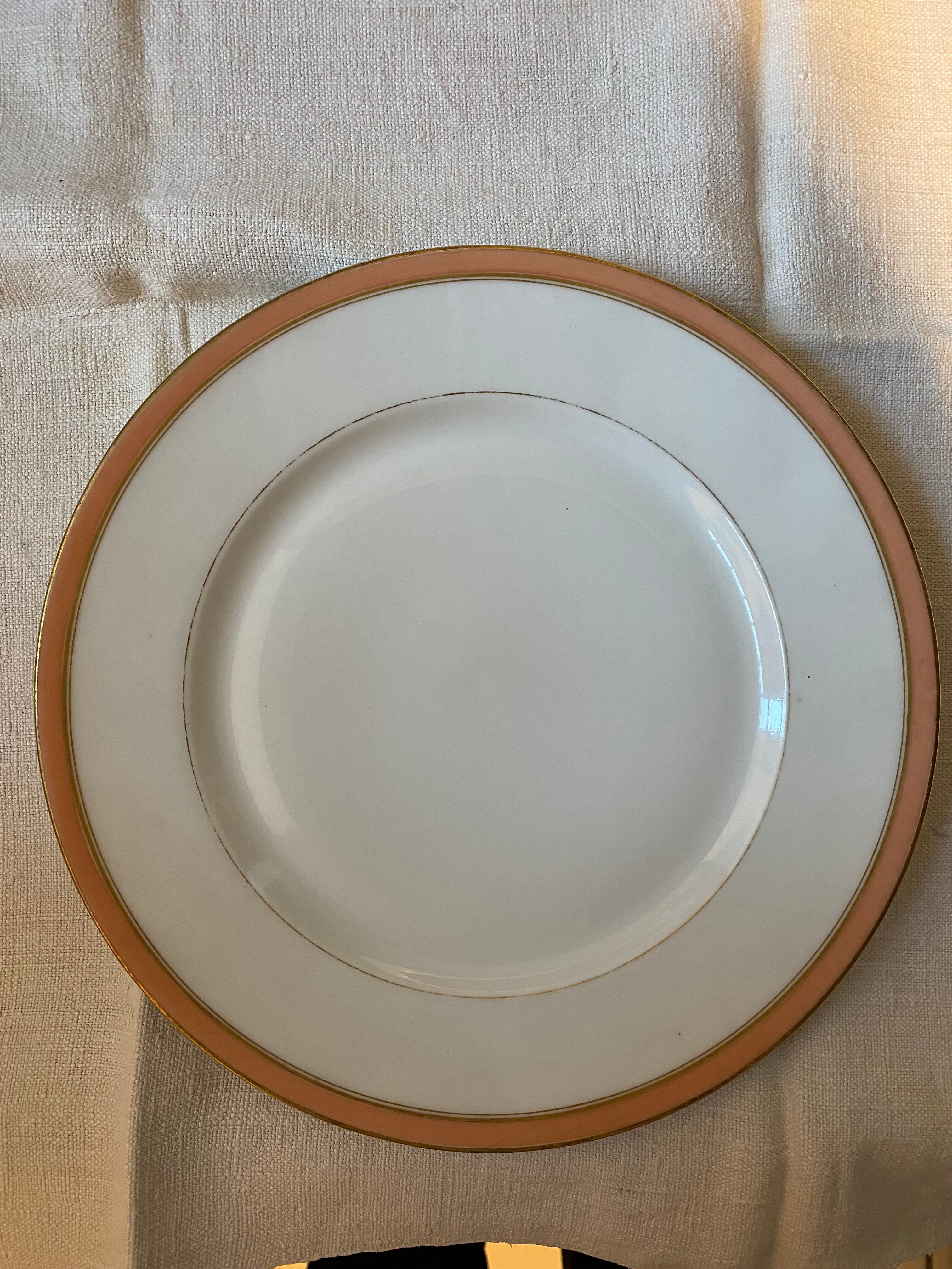 Lot 6 porcelain plates