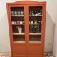 Vintage art deco terracotta wardrobe