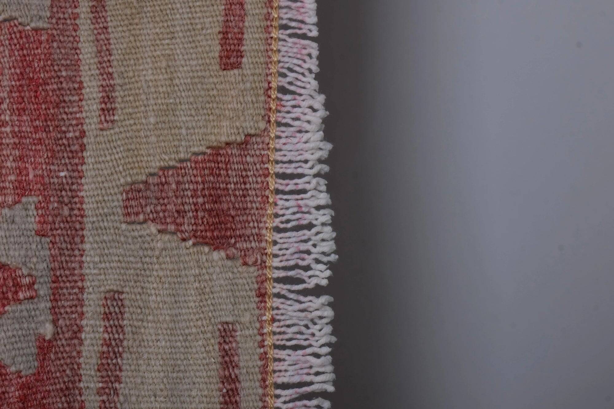 Vintage Turkish kilim, handwoven, 309x371 cm.