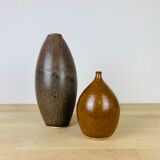 2 Scandinavian ceramic vases 60s