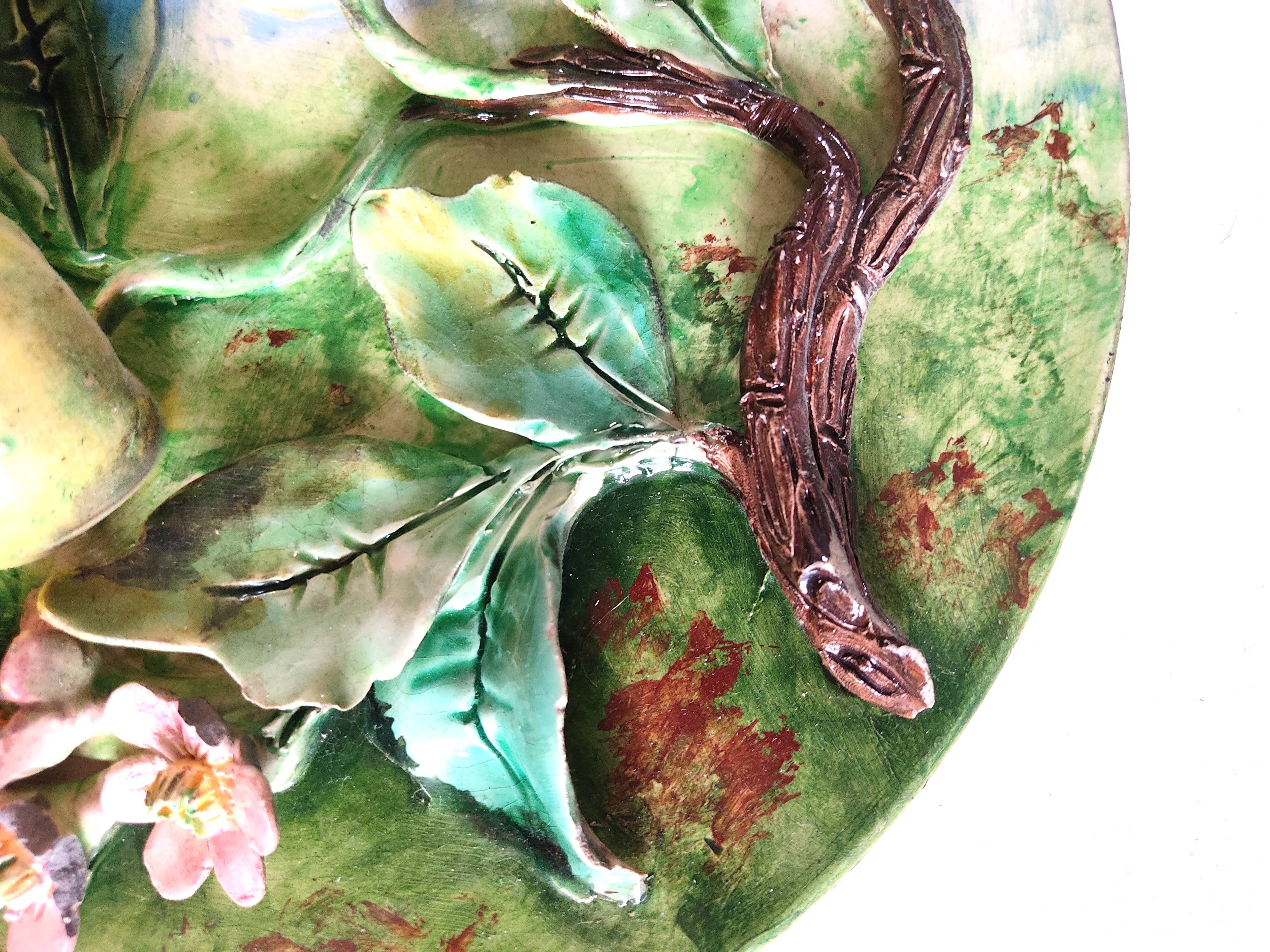 Longchamp embossed fruit plate