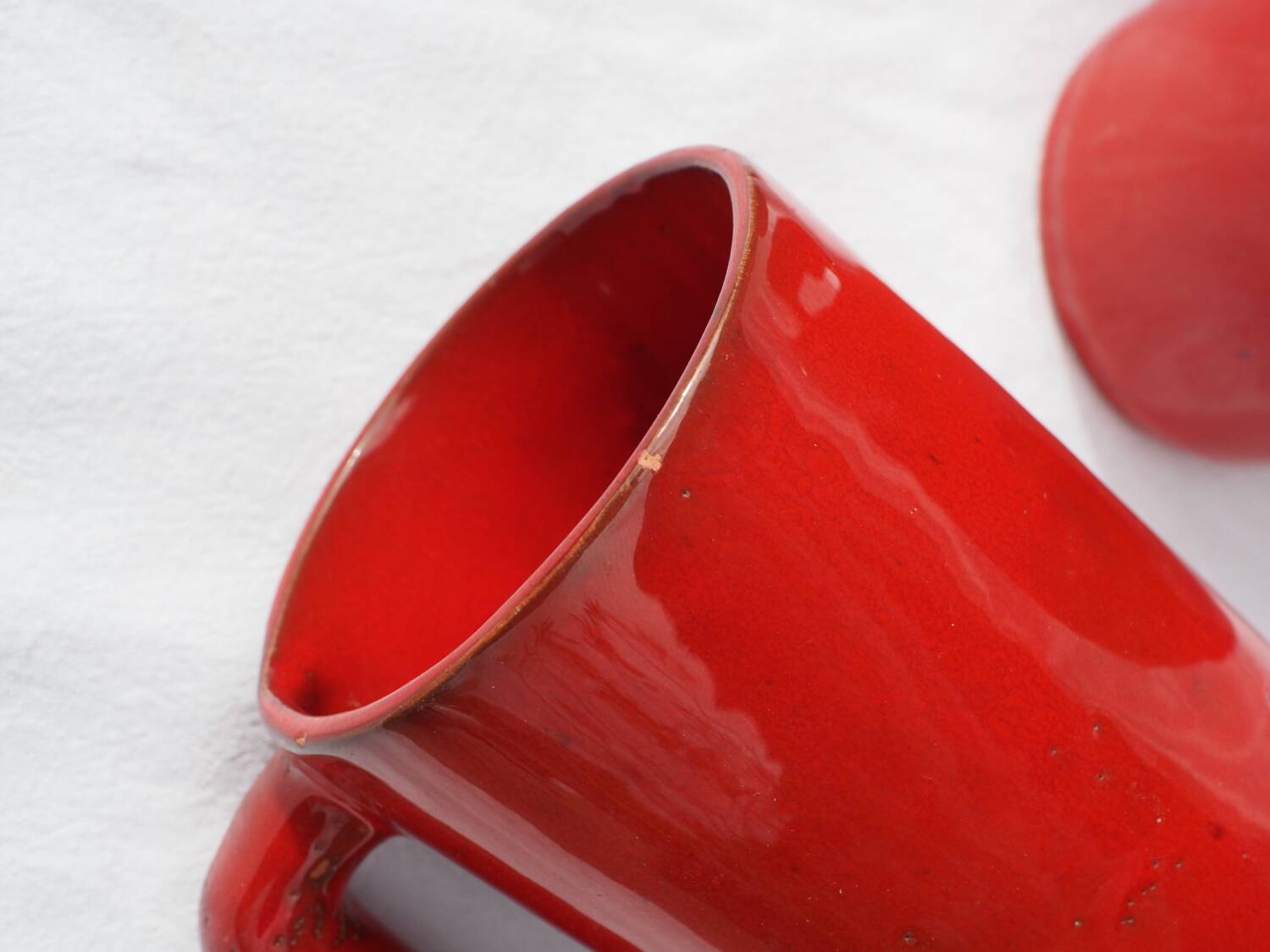 3 large mugs (tankards) from Vallauris, 1970s