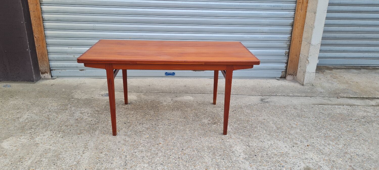 Scandinavian teak table 1960