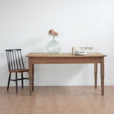 Restored old farmhouse table