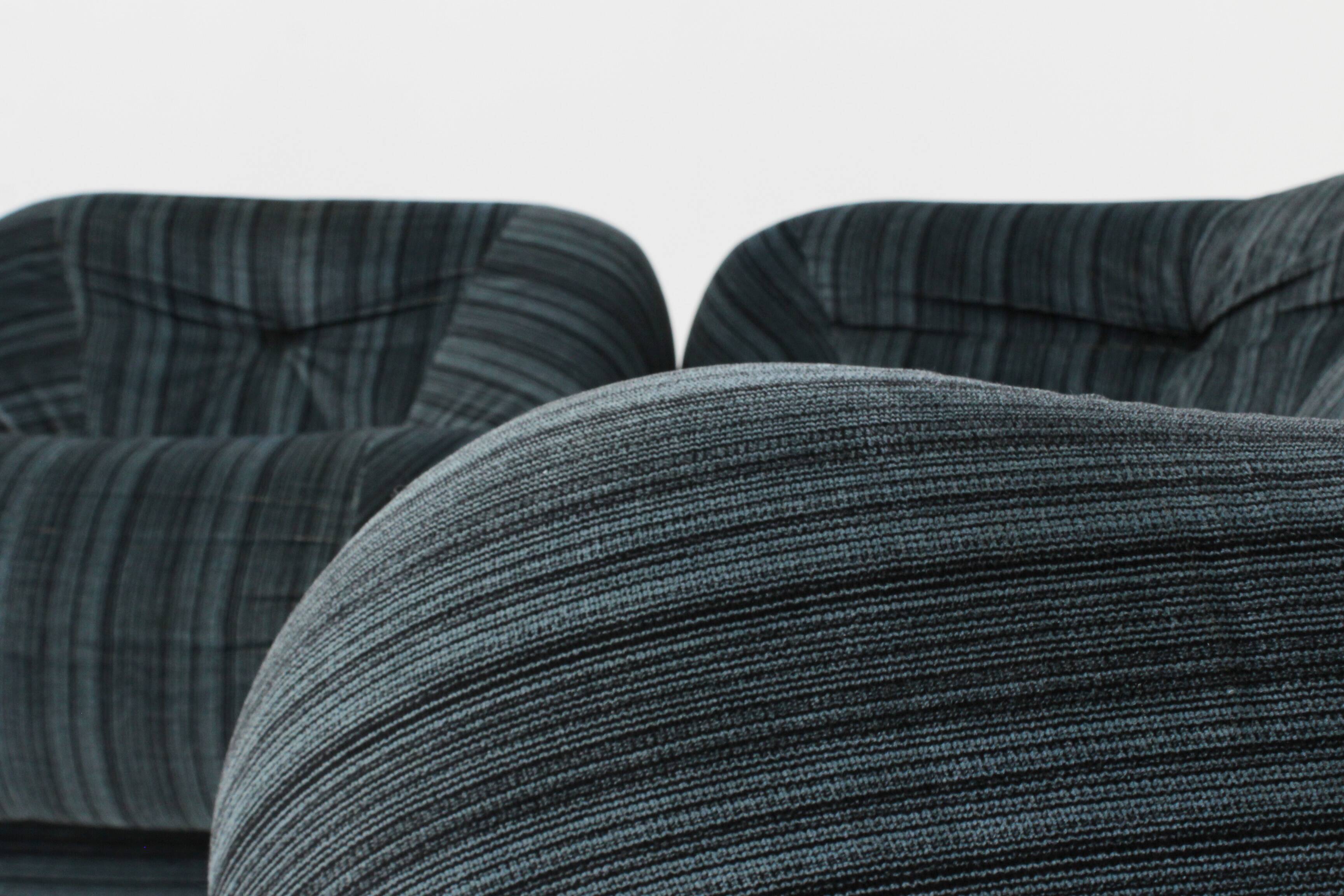 Vintage Italian modular sectional sofa 1970s