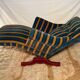 Dr Pascaud's Le Surrepos lounge chair, 1920s velvet chaise longue