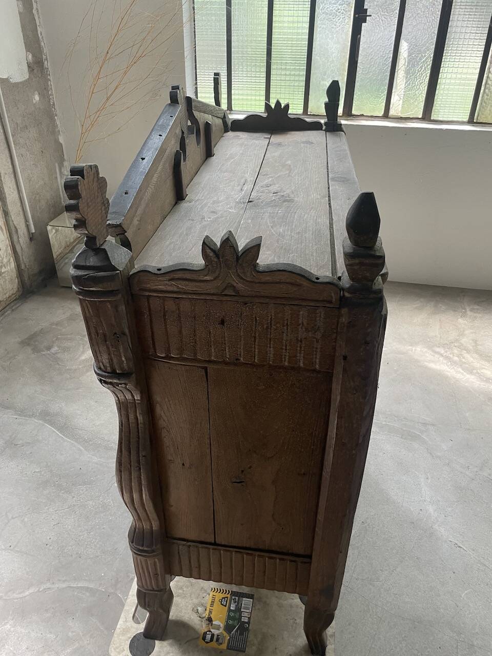 Auvergne brutalist folk art furniture 1890