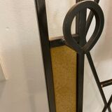 Wrought iron coat rack