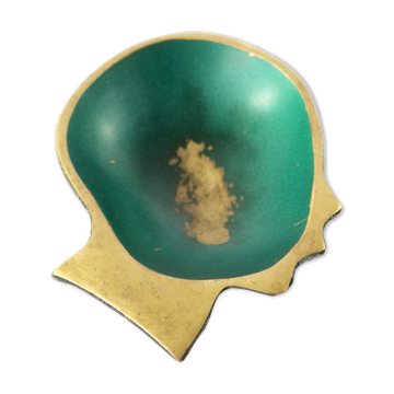 Brass catchall Austrian design 1950