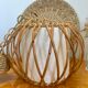 Suspension en rotin 1950 de Louis Sognot