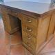 Bureau ministre en chêne