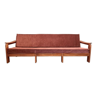 3-seater Scandinavian design sofa 1950.