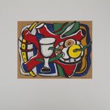 Fernand LÉGER: Still life with apples, signed lithograph