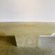 Very large travertine console, Italy, 1970s.