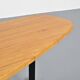 Free-form table, Charlotte Perriand for Les Arcs, circa 1986