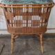 Vintage rattan bar