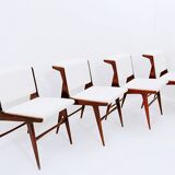 Set of 4 Mid Century Modern Italian Chairs