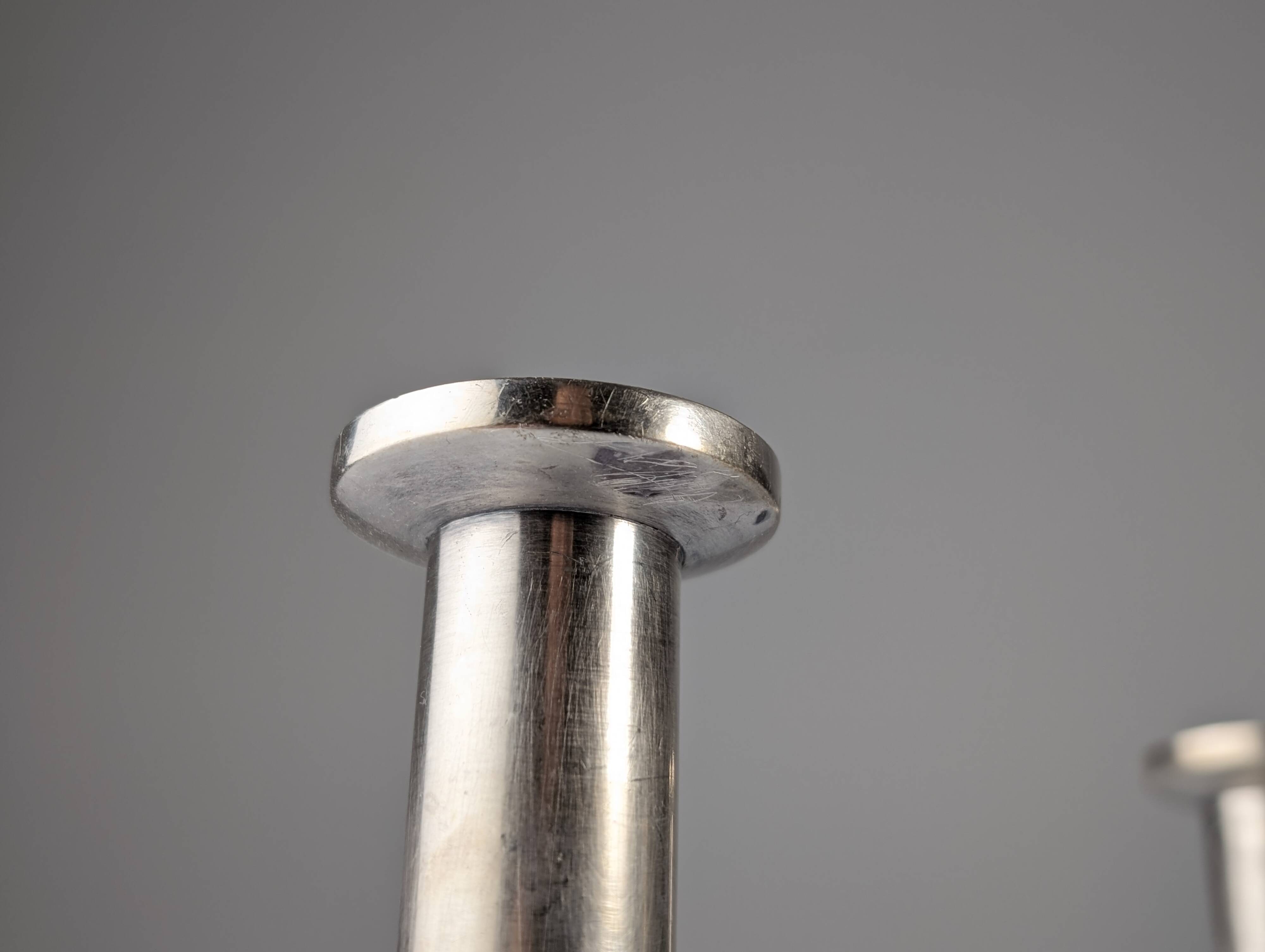 CNGT 1978 Tennis Award: Ravinet d'Enfert Silver Plated Candlestick