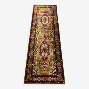 Tapis vintage pure laine 244x83