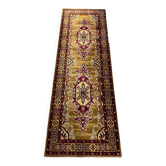 Tapis vintage pure laine 244x83