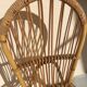 Chaise en rotin d'Audoux-Minnet