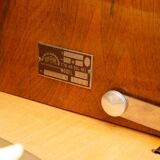 Mid century cabinet with build-in gramophone and radio, 1950´s