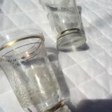 Pair of vases with 1940 décor