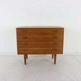 Danish design wooden chest of drawers