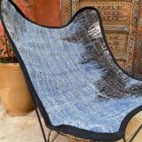 Armchair X blue
