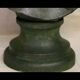 Buste d'Apollon patine bronze antique
