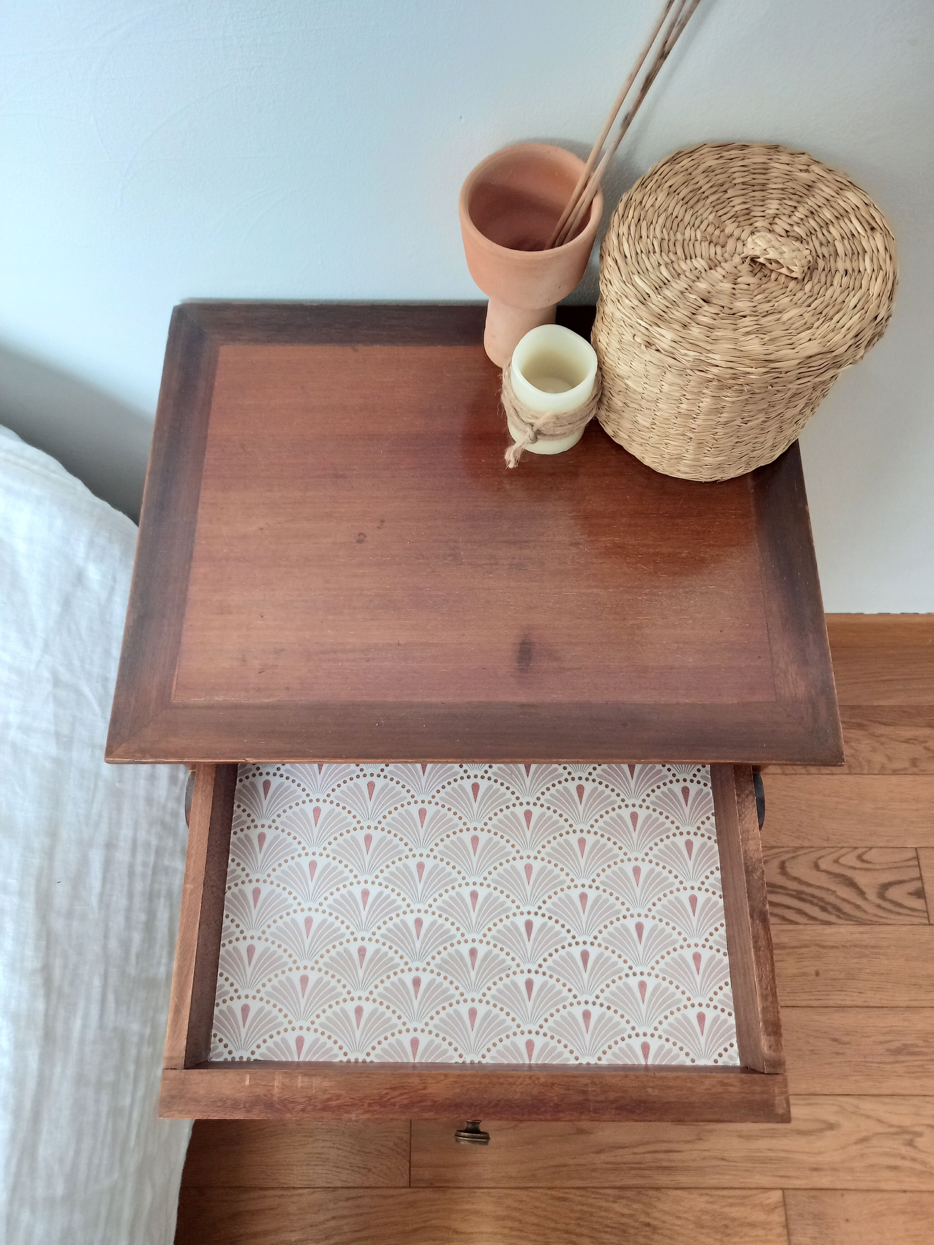 Art Deco bedside table