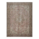 1970s Vintage Persian Handmade Wool Cotton Pink Area Rug 294x388