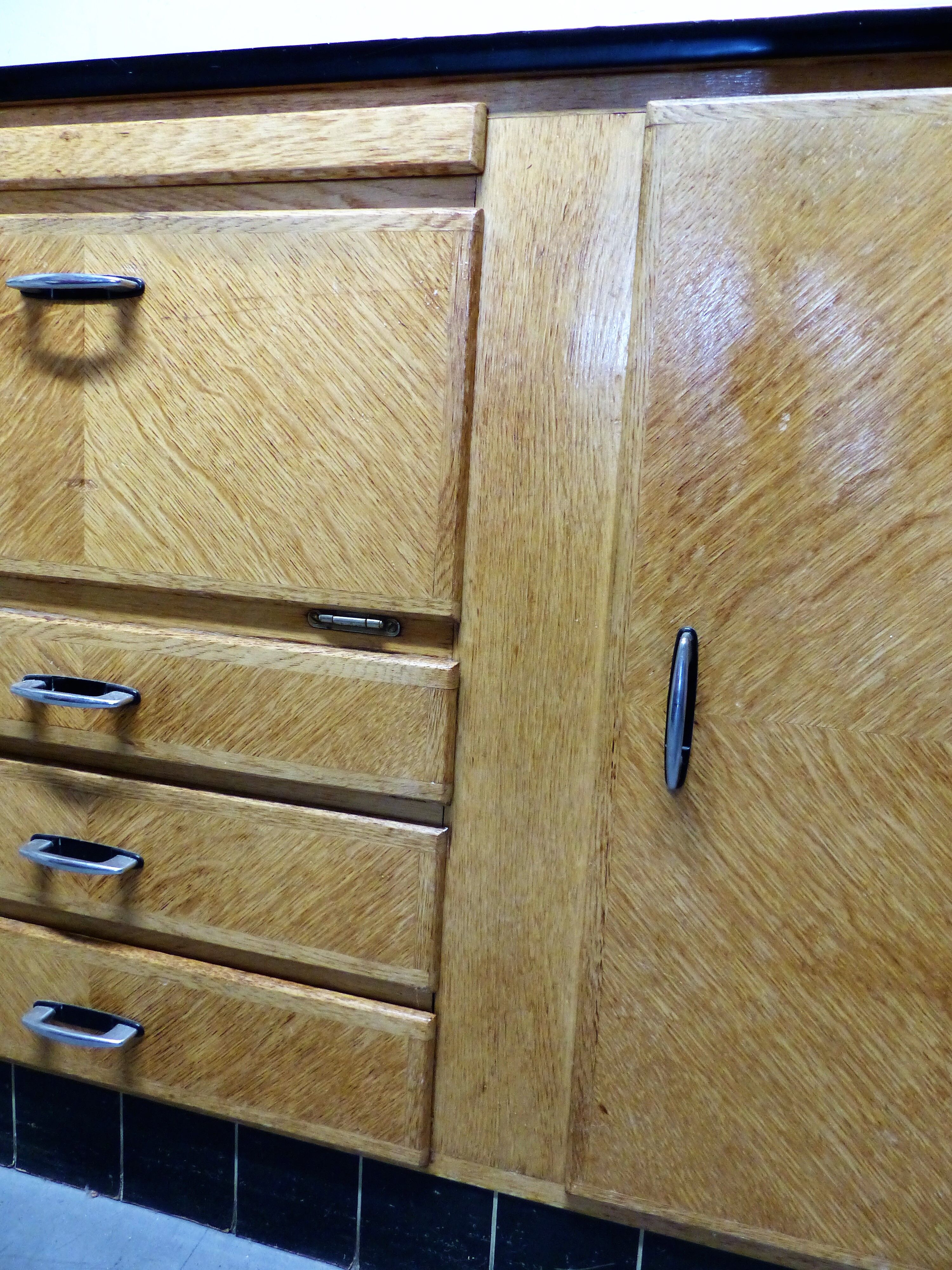 Meuble de cuisine bois & formica