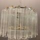 Mid-century italian murano glass tronchi tube lamp