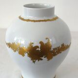 White porcelain vase with Kaiser decoration, West Germany, 1970s