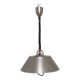 Adjustable Space Age suspension in brushed aluminum from the 60s/70s