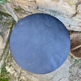 Iron pedestal table