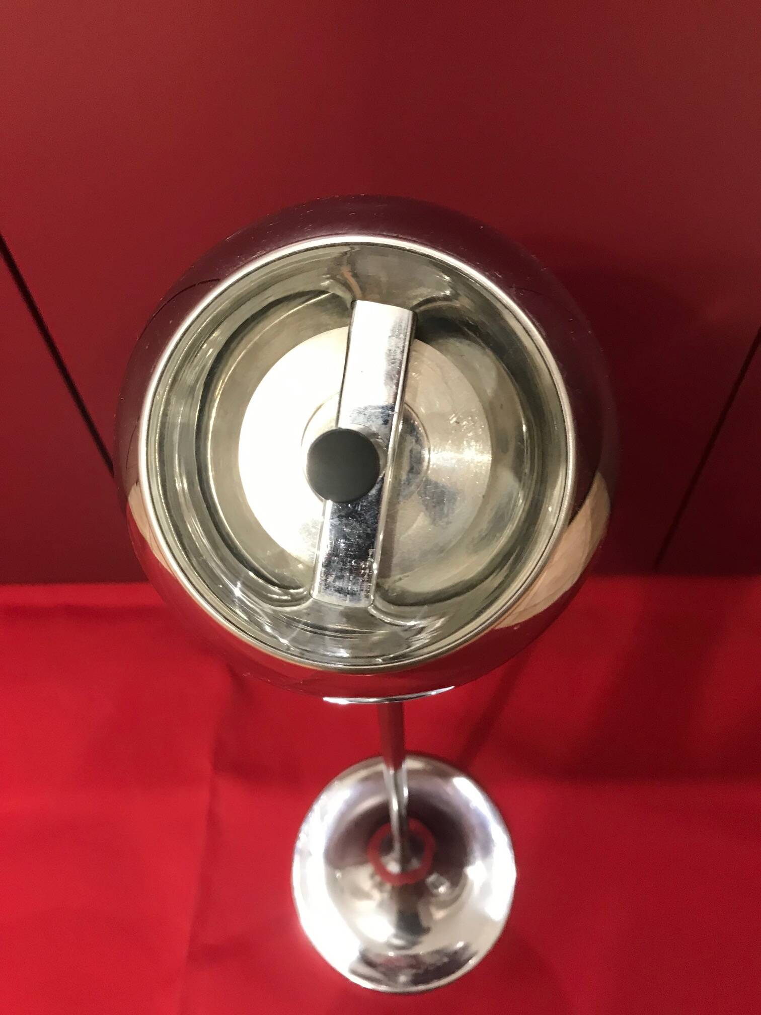 Tulip-shaped ashtray on foot, Erhrard and Sohne design, 1960s/70s, Mid-century