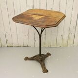 Bistro table foot vintage cast iron