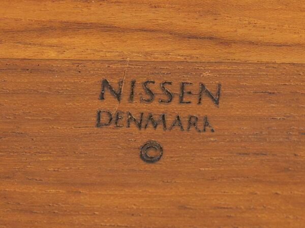 Bol en teck des années 1960, Richard Nissen