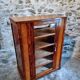 Antique shop display cabinet – Pine wood – 1920s/30s – On wheels