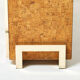 Italian cork and brass sideboard 1770s