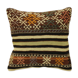 40x40 cm kilim cushion,vintage cushion cover